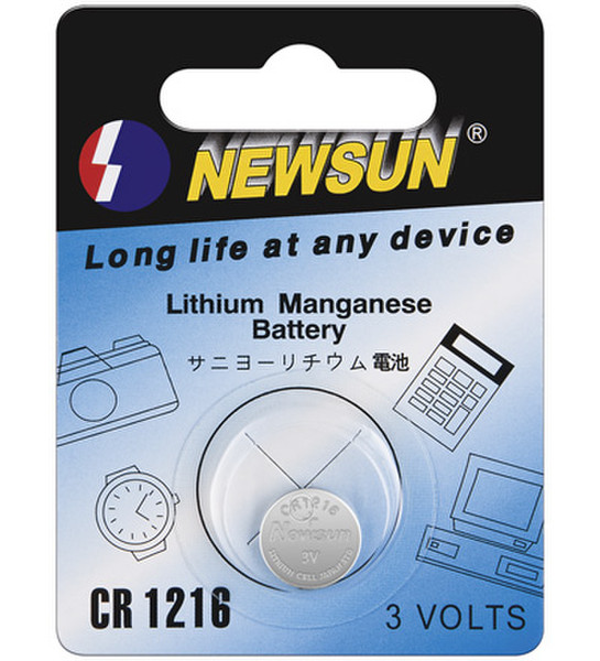 Wentronic CR 1216 Lithium 3V non-rechargeable battery
