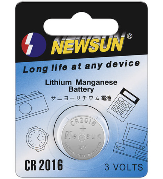 Wentronic CR 2016 Lithium 3V non-rechargeable battery