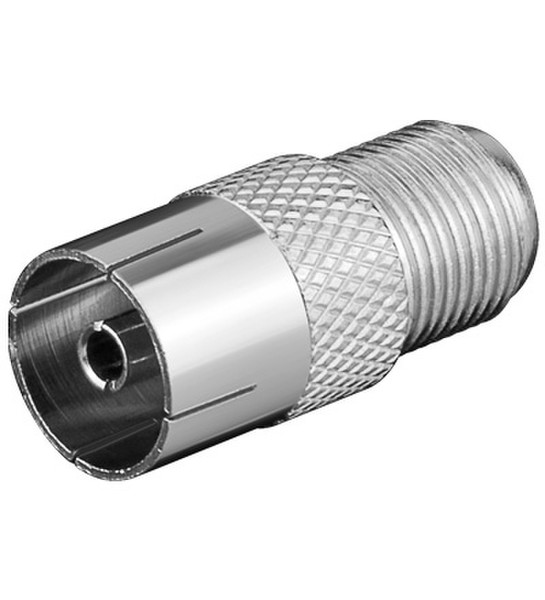 Wentronic WE 1173 BNC-F FM > IEC 9.5mm Stainless steel wire connector