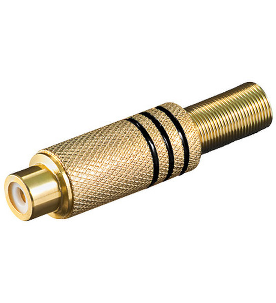 Wentronic CKG 7 B RCA FM Gold wire connector