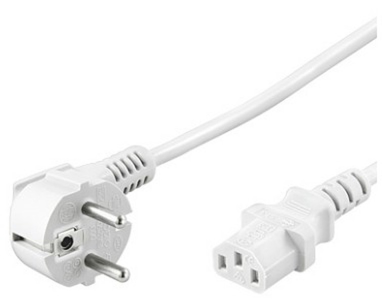 Wentronic NK 101 W-500 5m White power cable