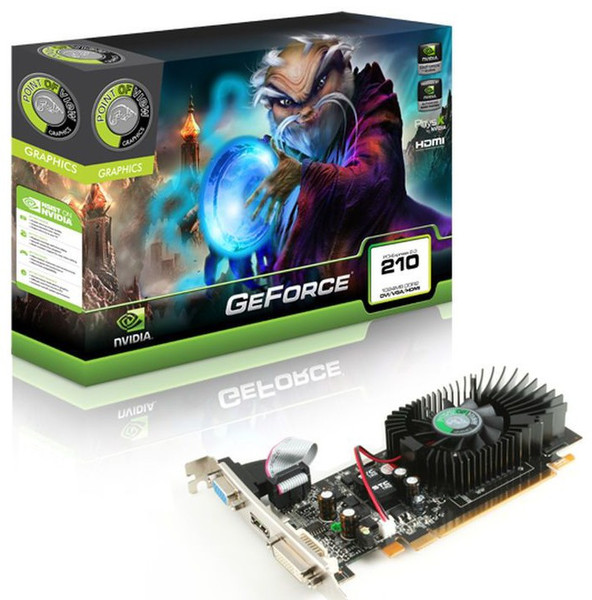 Point of View GeForce G210 GeForce G210 1ГБ GDDR2
