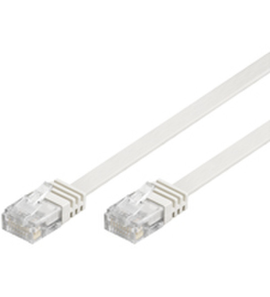 Wentronic 10m CAT 5e Cable 10m White networking cable