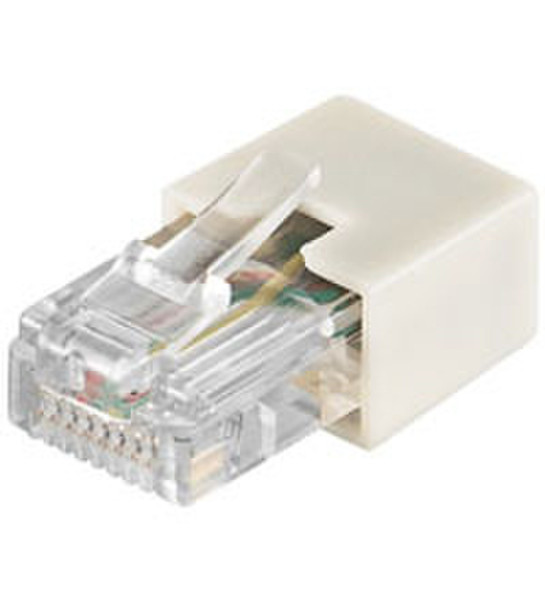 Wentronic 60262 RJ45 Transparent wire connector