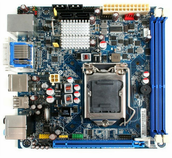 Point of View H57 Express NA (интегрированный CPU) Mini ITX материнская плата