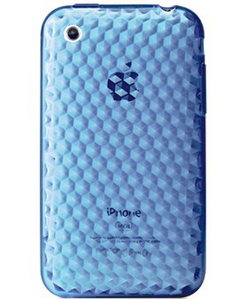 Invisible Shield iPhone 3G / 3GS Cover HEX 3D Синий
