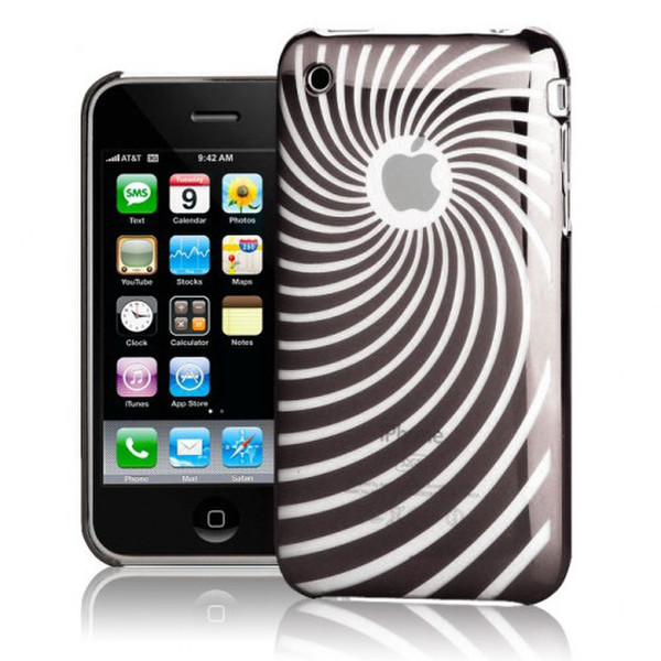 Invisible Shield iPhone 3G / 3GS Cover Twister Schwarz