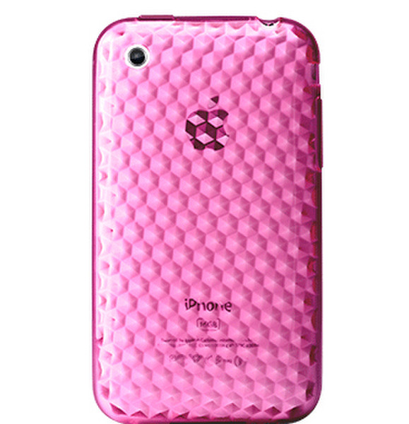 Invisible Shield iPhone 3G/3GS Cover HEX 3D Розовый