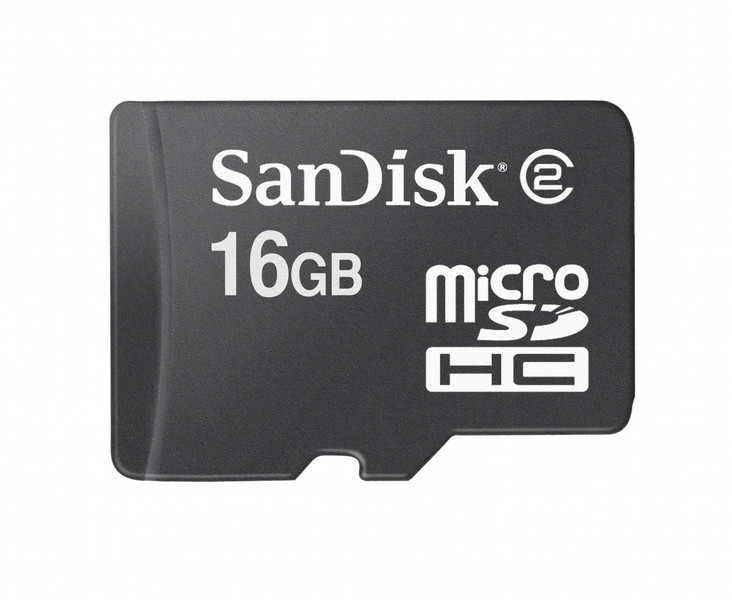 Sandisk microSDHC 16Gb 16GB SDHC memory card