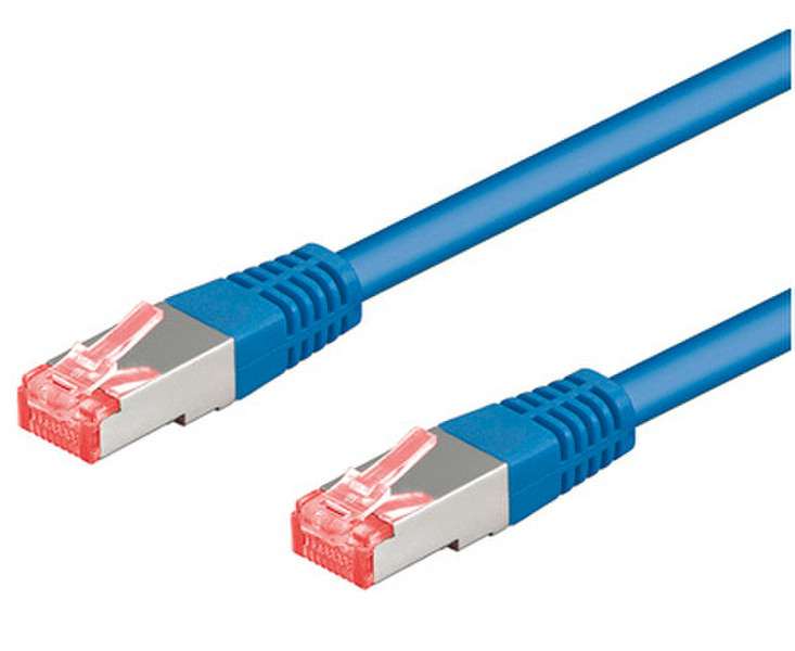 Wentronic 93211 0.25m Blue networking cable