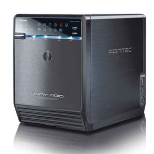 Fantec QB-35RFE black 4x1500GB 6000GB Black external hard drive