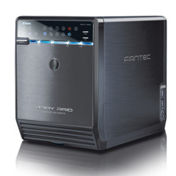 Fantec QB-35RFE black 4x500GB 2000GB Black external hard drive