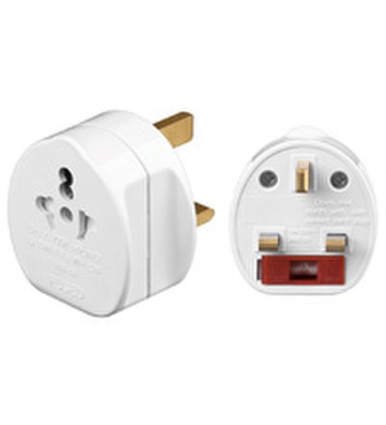 Wentronic Travel adaptor UK Indoor White power adapter/inverter