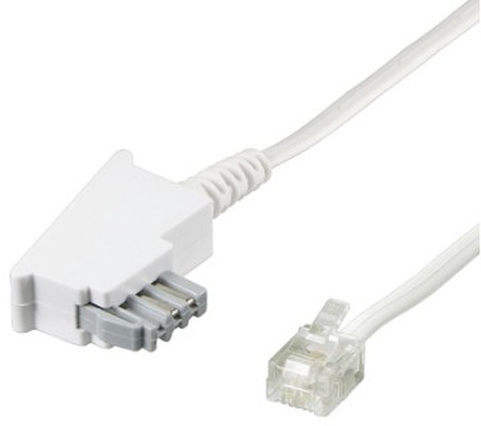 Wentronic 69596 3m White telephony cable