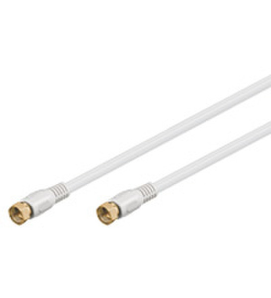 Wentronic 3.5m SAT-cable 3.5м F F Белый коаксиальный кабель