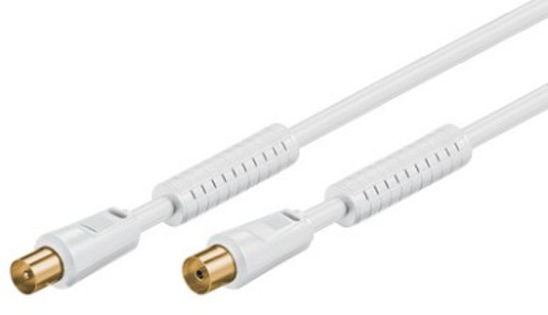 Wentronic AKM 250-G 2.5m White coaxial cable