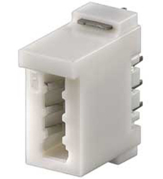 Wentronic 68936 6 x F FM White wire connector