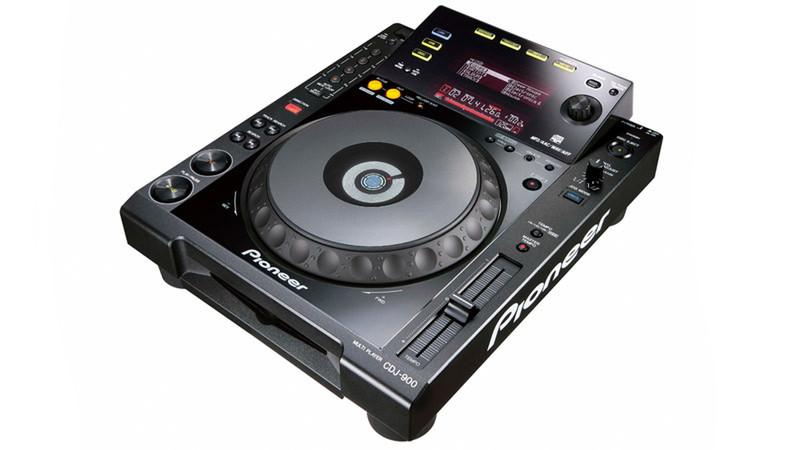 Pioneer CDJ-900 Черный DJ вертушка