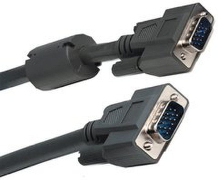 Ednet 84066 1.8m VGA (D-Sub) VGA (D-Sub) Grey VGA cable