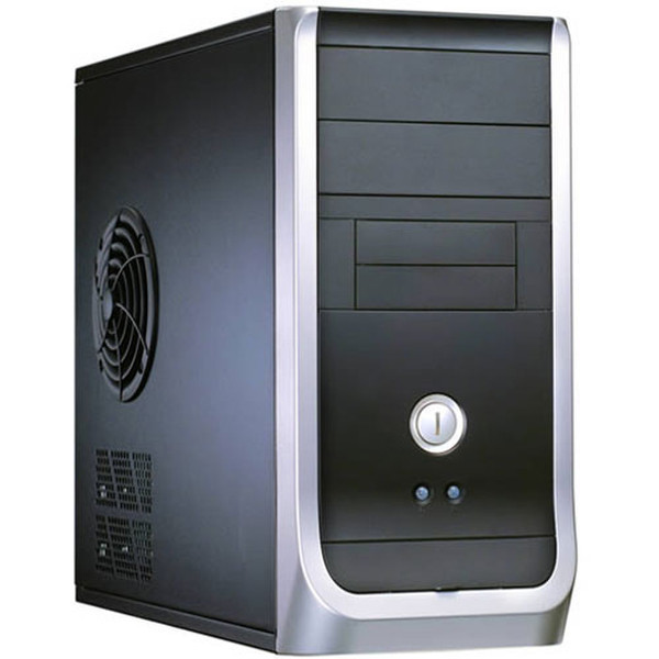 Compucase 6K29 Mini-Tower Черный, Cеребряный системный блок