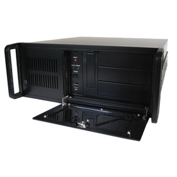 ipc2U iCase-4015C-BLK Black computer case