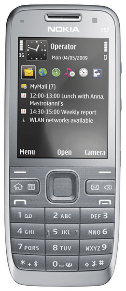 Nokia E52 Single SIM White smartphone