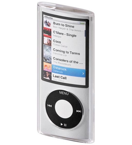Wentronic 43371 Transparent MP3/MP4 player case