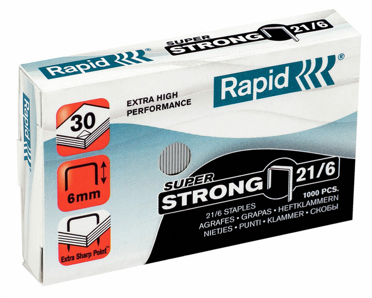 Rapid 24867700 Staples pack 1000скоб скобы для степлера