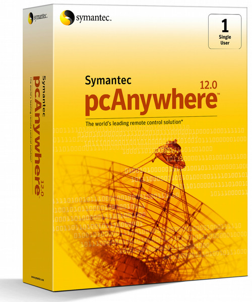 Symantec pcAnywhere Host 12 1пользов. Коробка