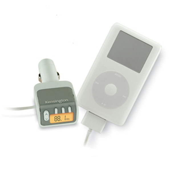 Kensington Digital FM Transmitter/Auto Charger for iPod