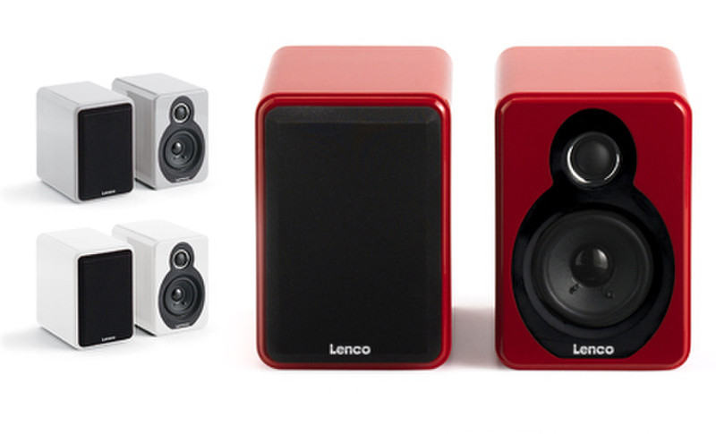 Lenco SP-300 Red loudspeaker