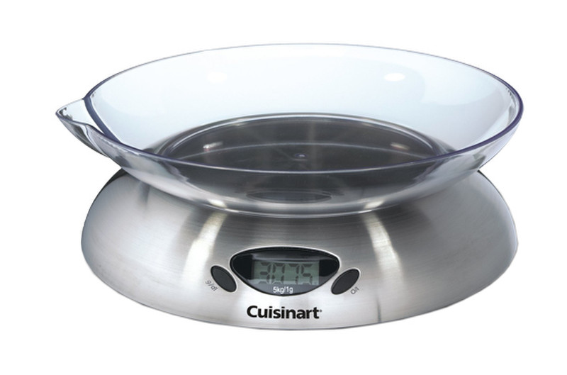 Cuisinart SCA5CE Electronic kitchen scale Stainless steel