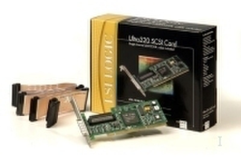 LSI 64-bit PCI-X Ultra320 SCSI Single-Channel Host Bus Adapter - LSI20320-R interface cards/adapter