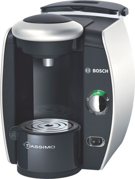 Bosch TAS4011GB Pod coffee machine 2L Black,Silver coffee maker