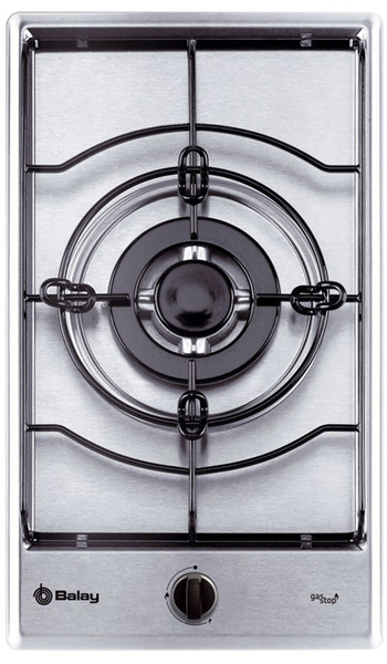 Balay 3EMX3091B Встроенный Gas hob Cеребряный плита