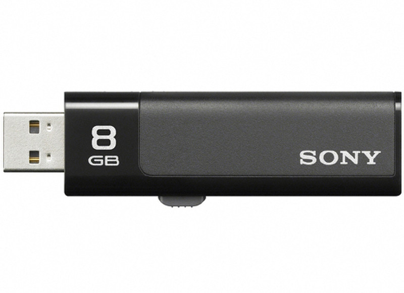 Sony USM8GN-FIFA 8ГБ USB 2.0 Тип -A Черный USB флеш накопитель