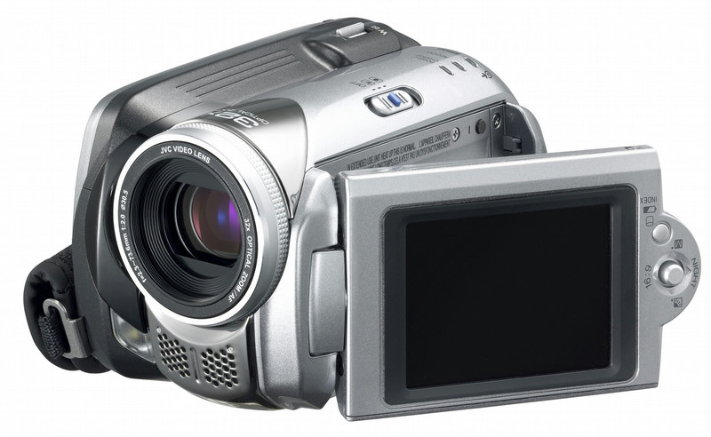 JVC GZ-MG21 Handheld camcorder 0.68MP CCD Silver hand-held camcorder