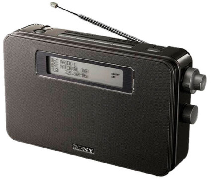 Sony DAB Radio XDR-S20 B Персональный Цифровой Черный радиоприемник