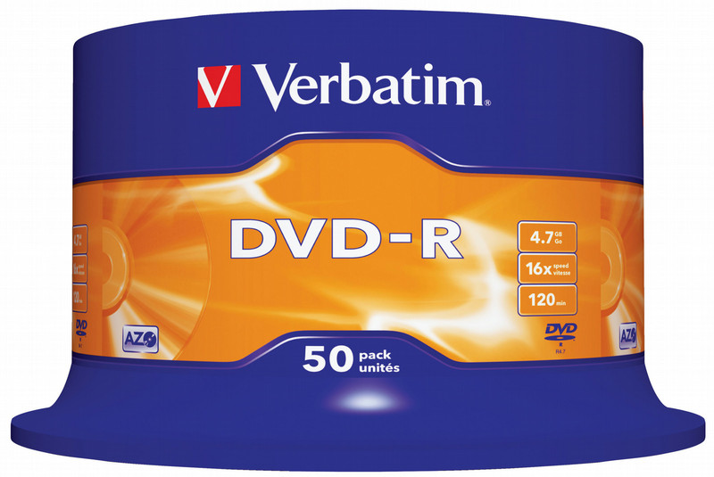 Verbatim AZO DVD-R 4.7GB DVD-R 50Stück(e)