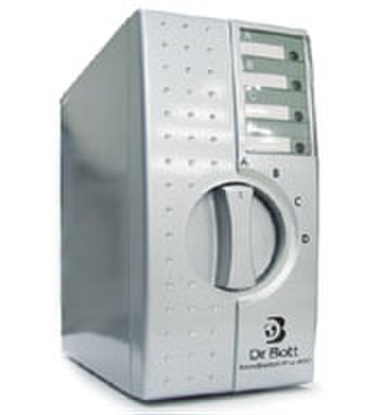 Dr. Bott MoniSwitch Pro LDI KVM-S 4 LDI-Macs Silver KVM switch