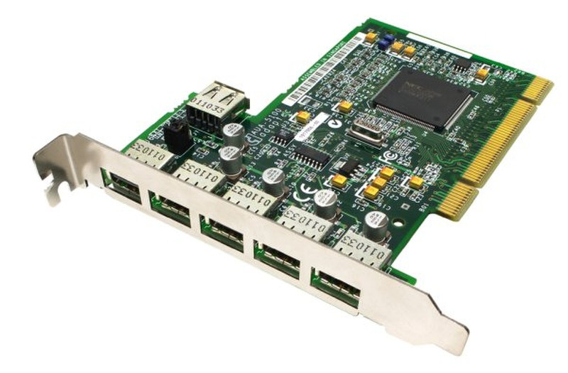 Adaptec AUA-5100 EFIGS KIT 6xUSB2 f PC Mac interface cards/adapter