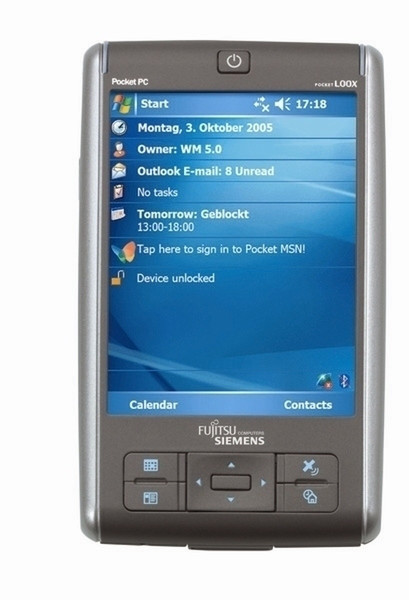 Fujitsu Pocket LOOX N560, EN 3.5