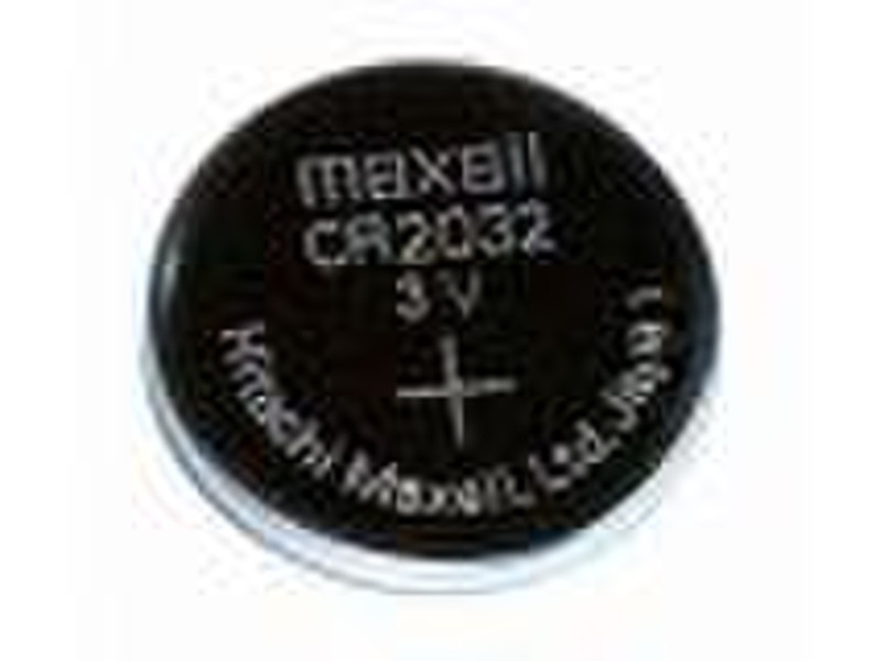 Maxell Battery Lithium CR2032 Lithium Polymer (LiPo) 3V non-rechargeable battery