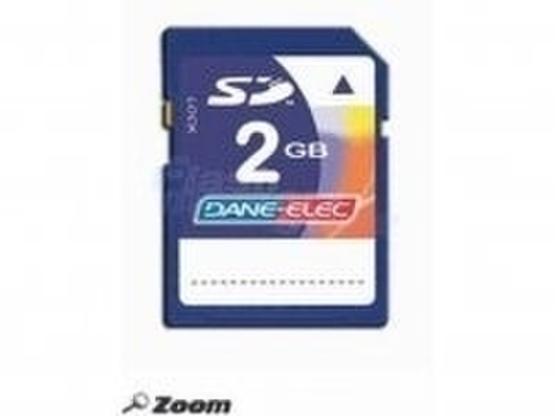 Dane-Elec 2 GB Secure Digital Card 2GB SD memory card
