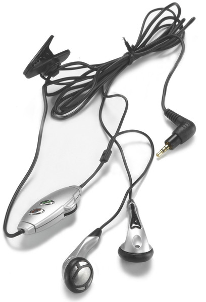 Qtek Stereo Headset for 2020 Binaural Verkabelt Schwarz, Silber Mobiles Headset