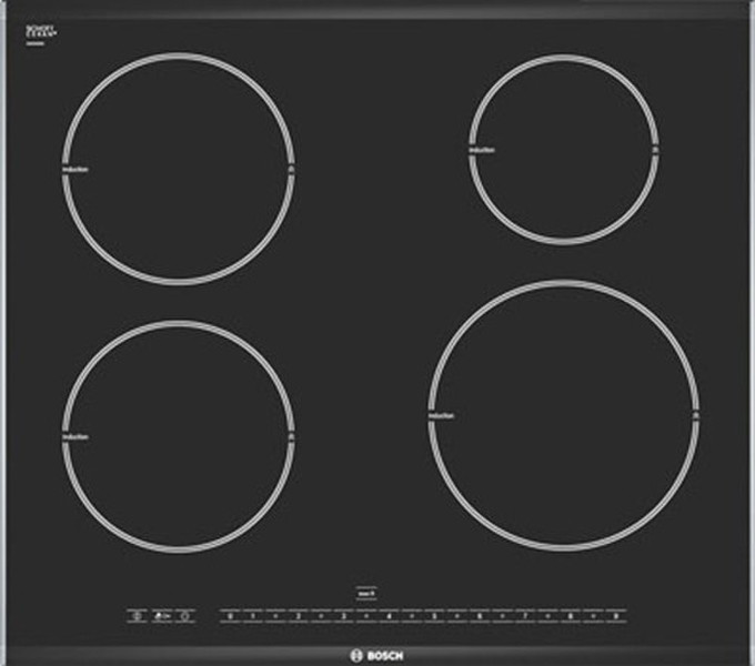 Bosch PIE675N14E Встроенный Induction hob Черный плита