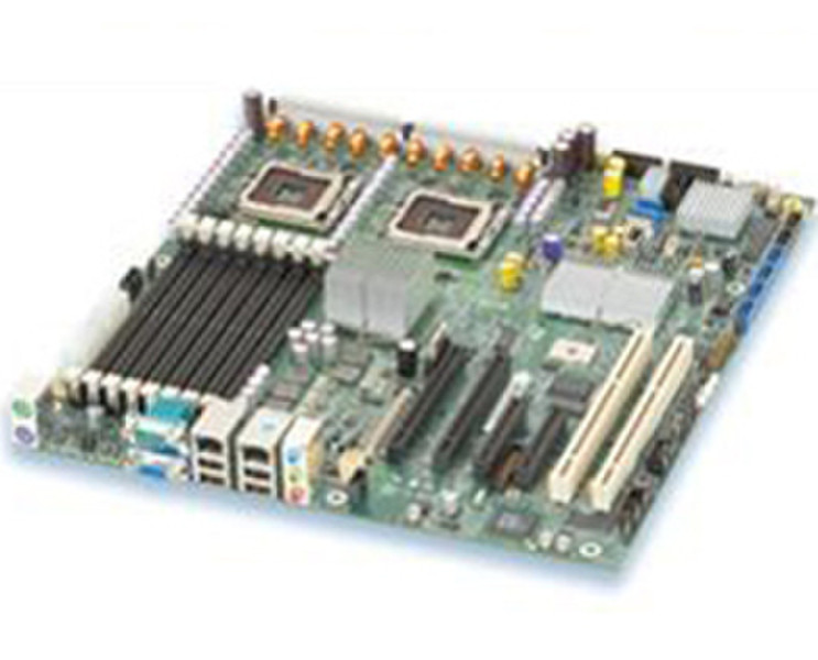 Intel Server Board S5000PSL Intel 5000P Socket J (LGA 771) Расширенный ATX материнская плата для сервера/рабочей станции