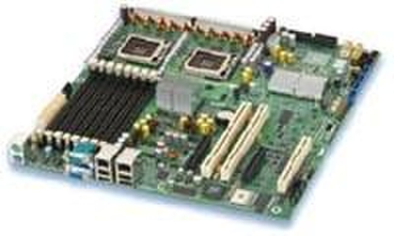 Intel Server Board S5000VSASATA, Boxed board 6 x 3Gb/s SATA ports Socket J (LGA 771) extended ATX server/workstation motherboard