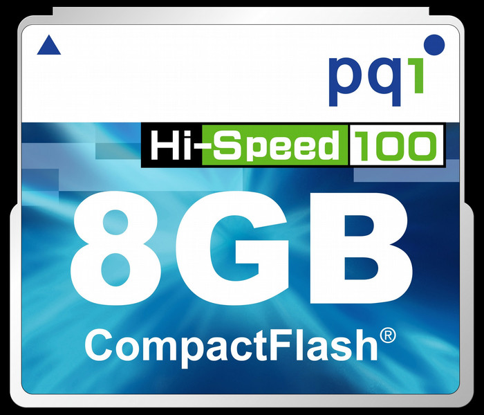 PQI CompactFlash 100X 8GB 8GB Kompaktflash Speicherkarte