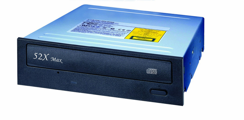 Lite-On 52x Max CD-ROM Drive Internal Black optical disc drive